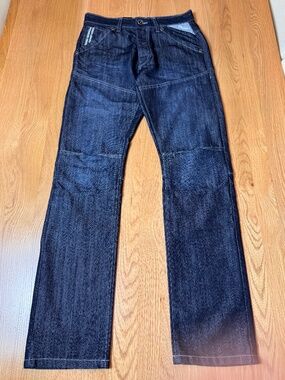 Enzo 989 Dark Denim Mens jeans EZ244 28 X 30